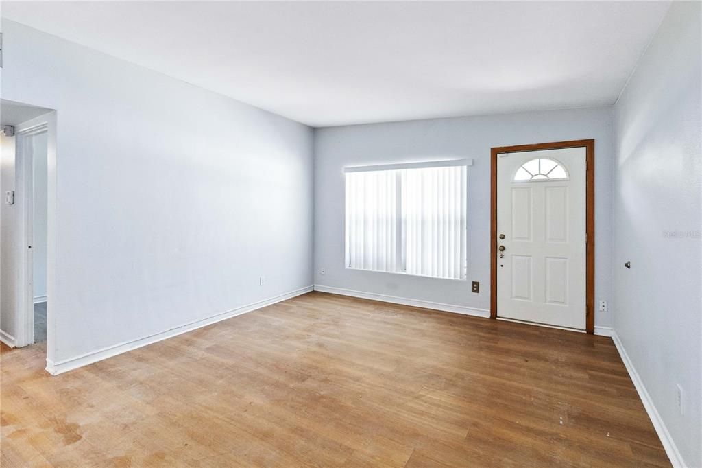 Empty room, Interior, Wood Texture Flooring