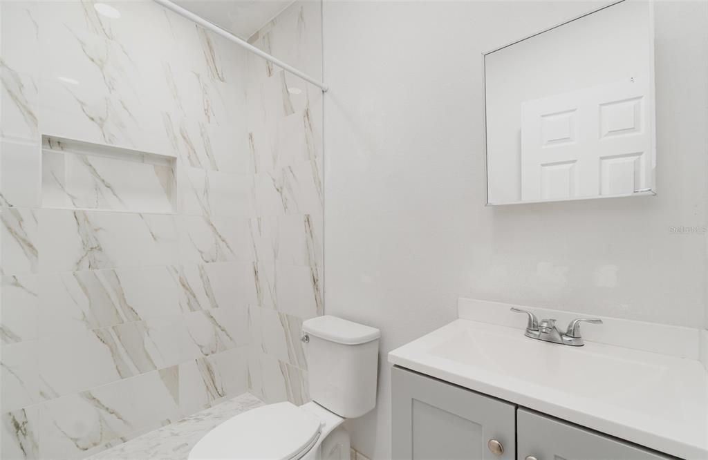 Bathroom, Interior, Marble Walls