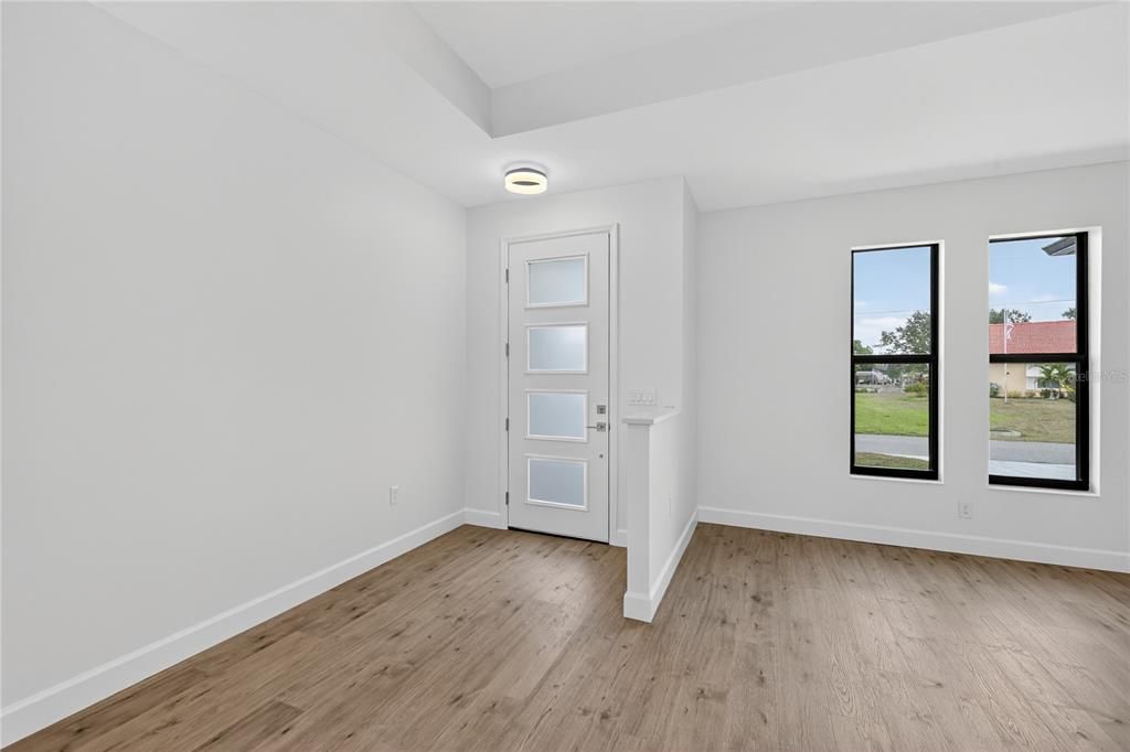 Empty room, Interior, Wood Texture Flooring