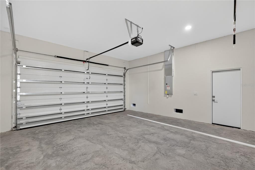 Garage, Interior, Recessed Lighting