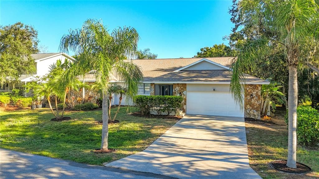 Attached, Backyard, Exterior, Facade, Ranch