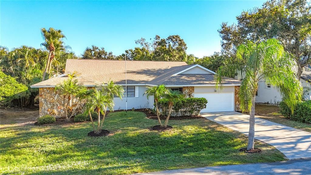 Attached, Backyard, Exterior, Facade, Ranch