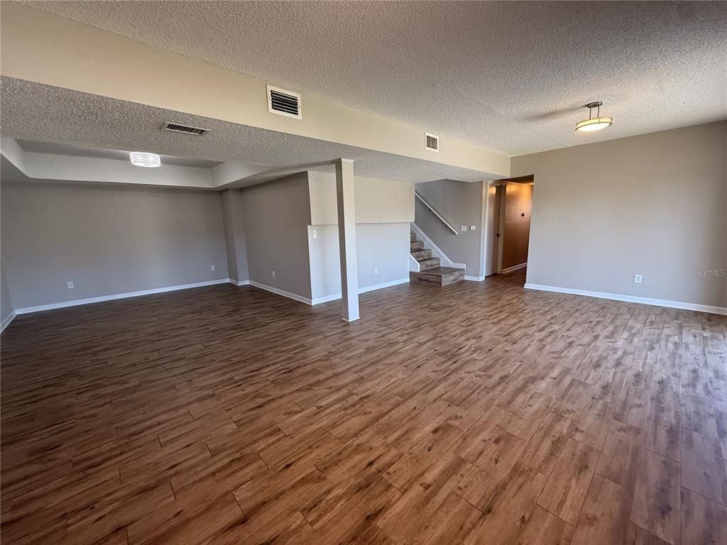Empty room, Interior, Wood Texture Flooring
