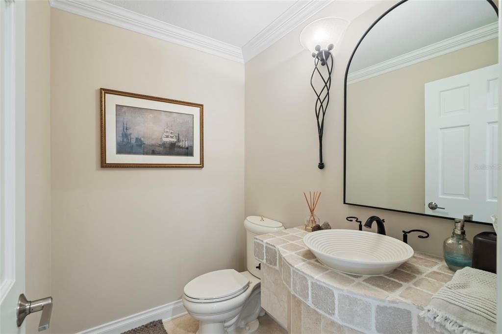 Bathroom, Interior, Tile Countertops