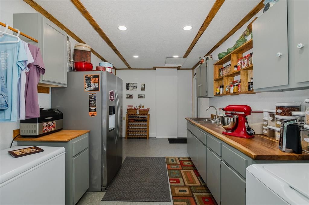 Interior, Recessed Lighting, Washer
