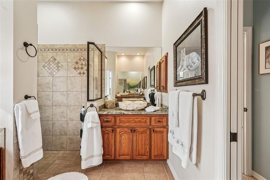 Bathroom, Interior, Recessed Lighting