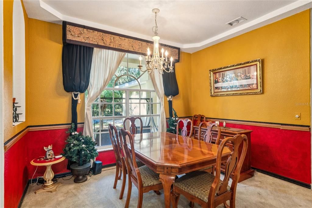 Chandelier, Dining room, Interior