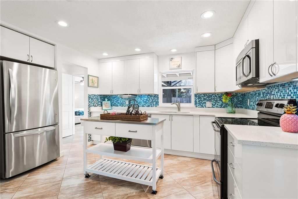 Interior, Kitchen, Recessed Lighting
