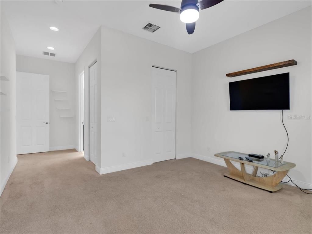 Home Office, Interior, Recessed Lighting