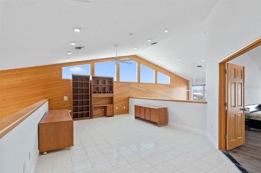 Interior, Recessed Lighting, Wooden Walls