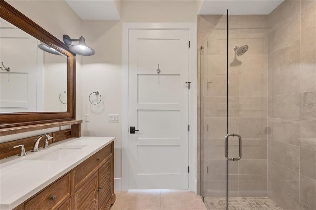Bathroom, Glass Shower, Interior