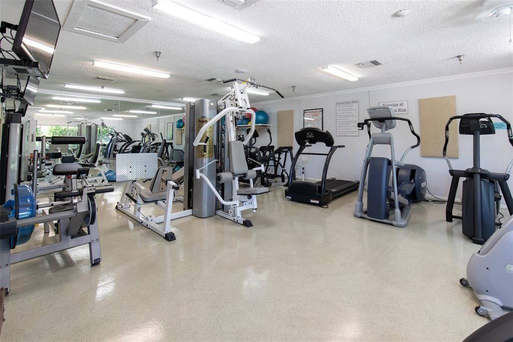 Fitness Equipment, Gym, Interior