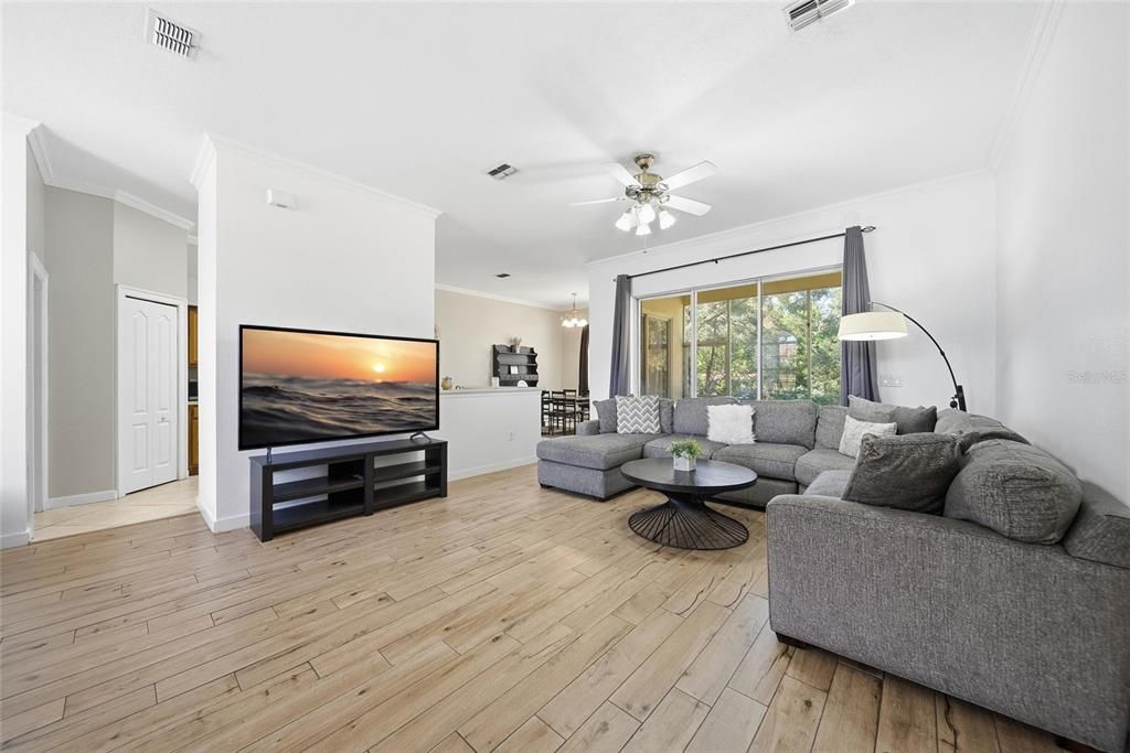 Interior, Living room, Wood Texture Flooring