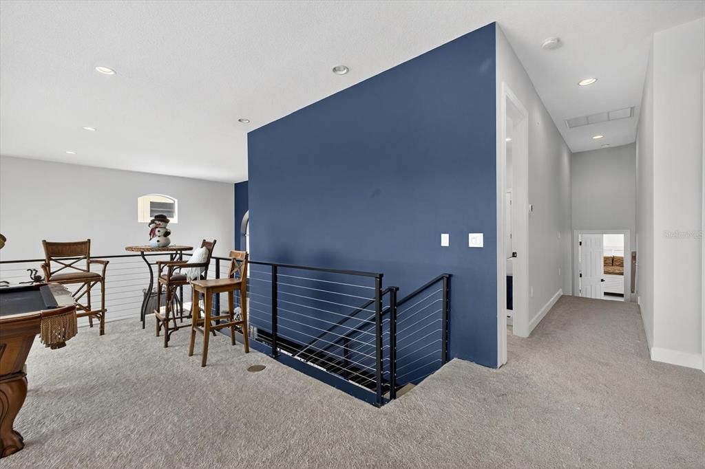 Dining room, Interior, Recessed Lighting