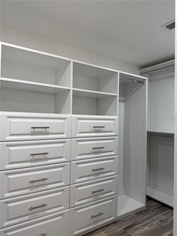 Interior, Walk-in Closets, Wood Texture Flooring