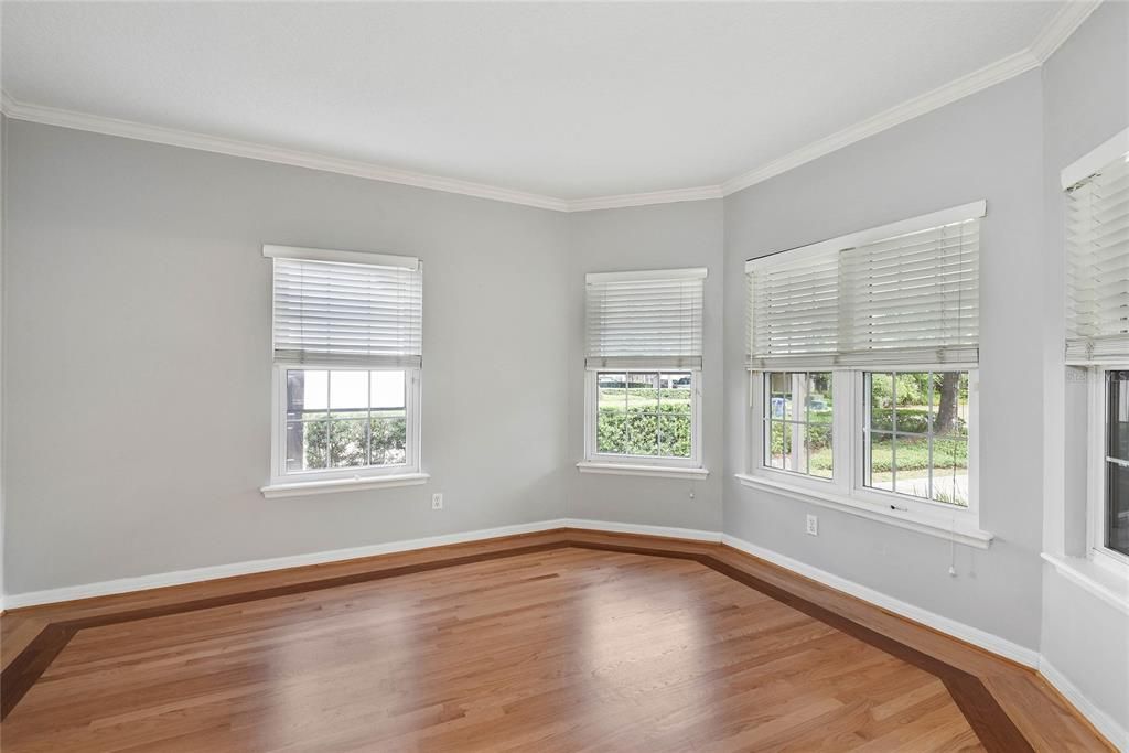Empty room, Interior, Wood Texture Flooring