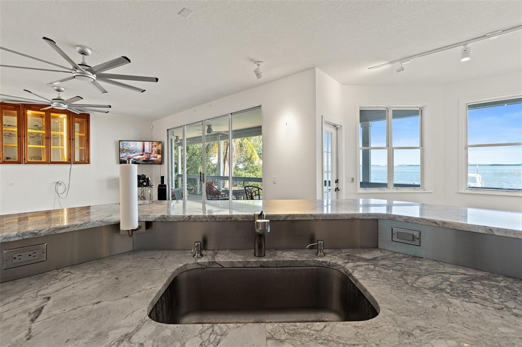 Interior, Kitchen, Marble, Water