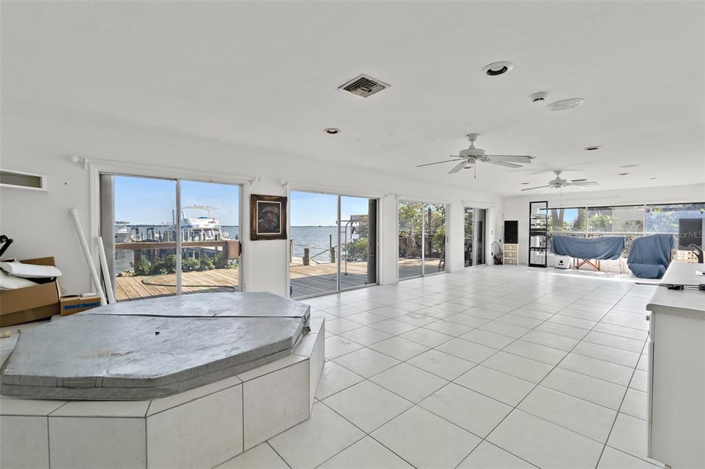 Interior, Recessed Lighting, Water