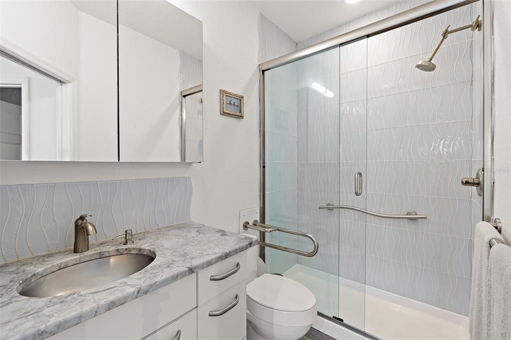 Bathroom, Glass Shower, Interior