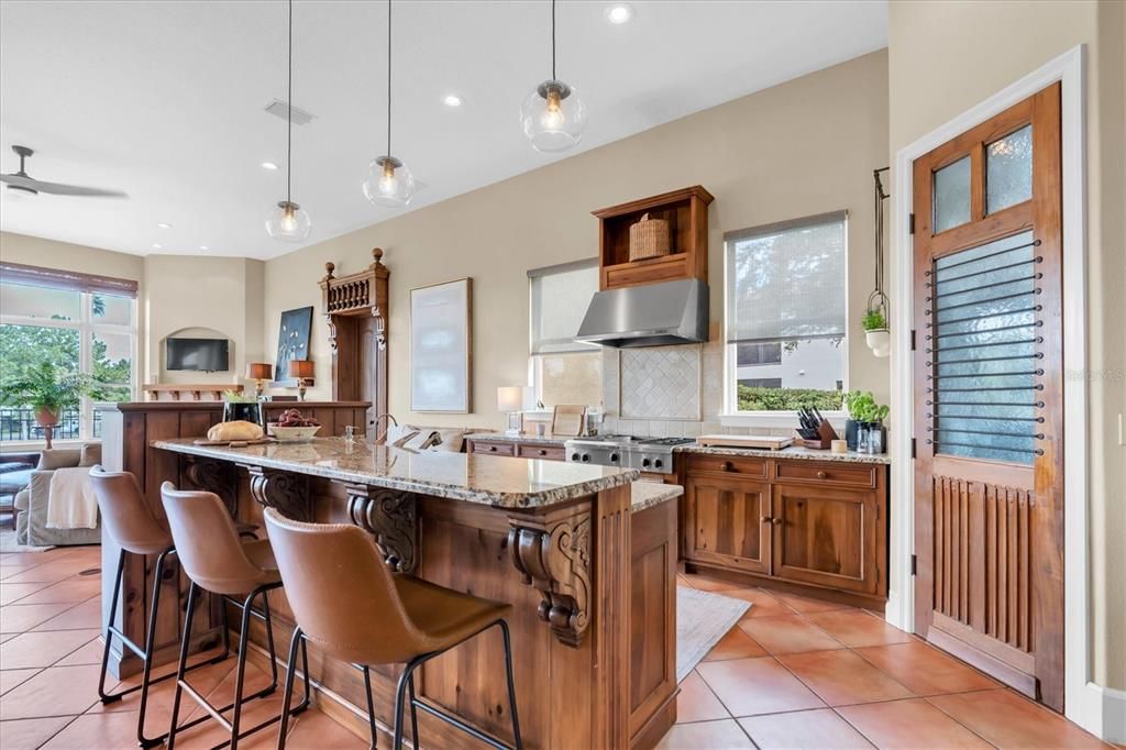 Interior, Kitchen, Pendant Lights, Recessed Lighting