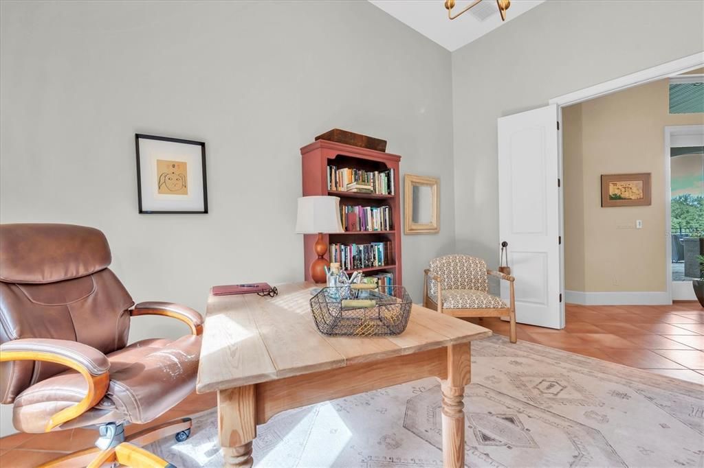 Home Office, Interior, Wood Texture Flooring