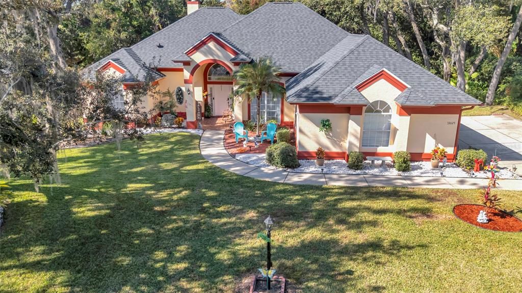 Backyard, Exterior, Facade, French Provincial