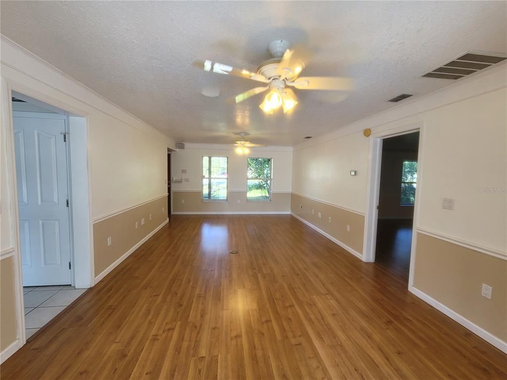 Empty room, Interior, Wood Texture Flooring