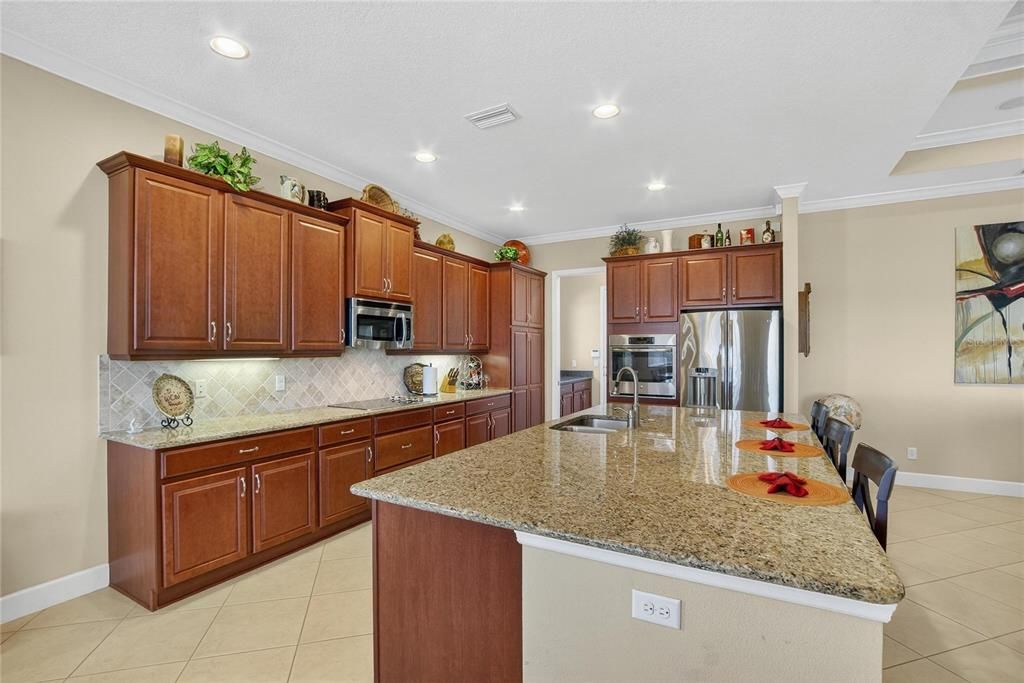 Interior, Kitchen, Recessed Lighting, Stainless Steel Appliances
