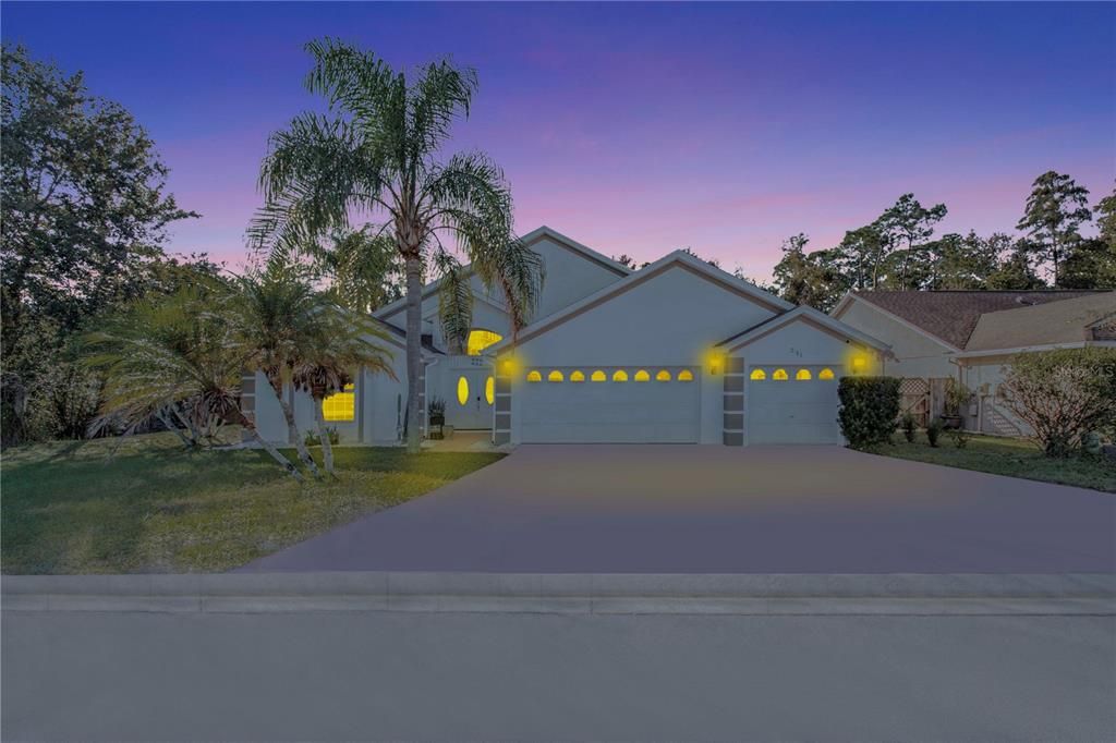 Attached, Backyard, Exterior, Facade, Ranch