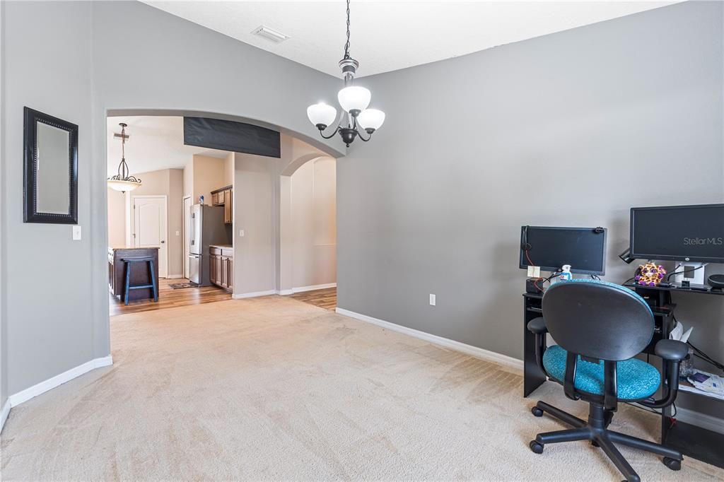 Chandelier, Home Office, Interior, Pendant Lights