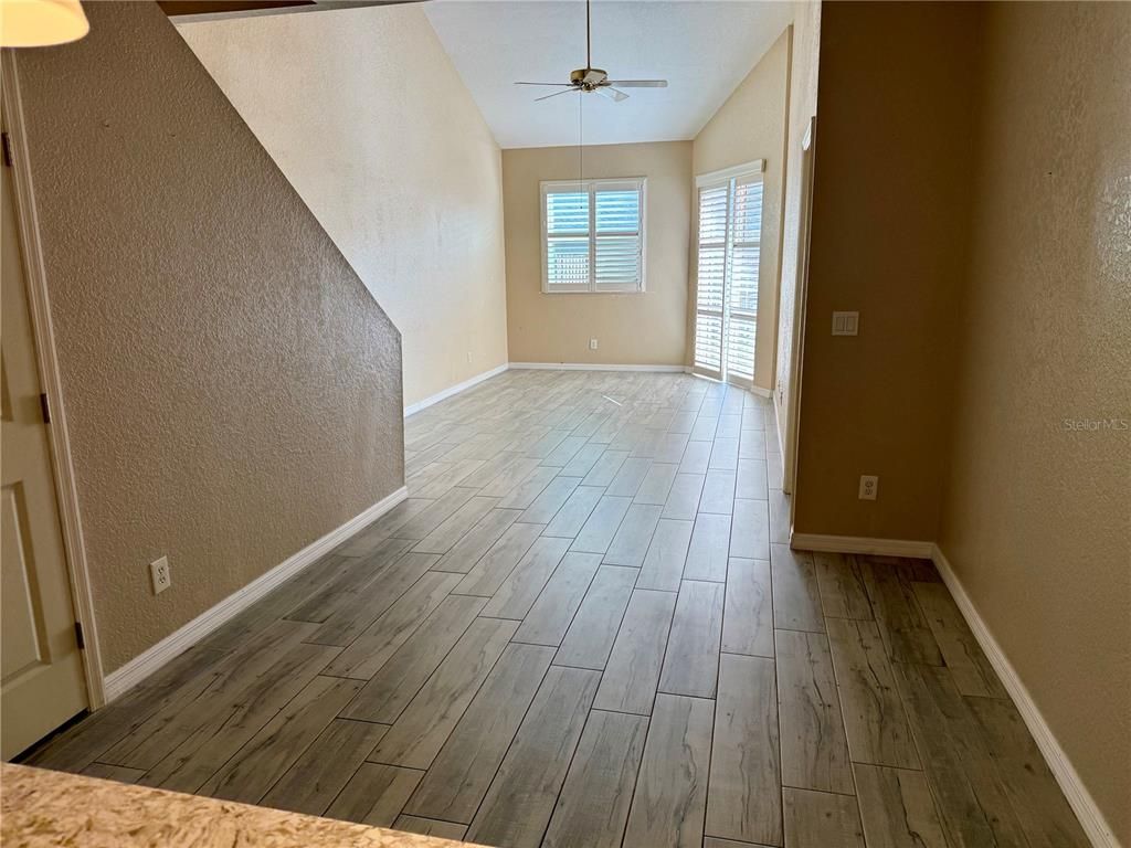 Empty room, Interior, Wood Texture Flooring