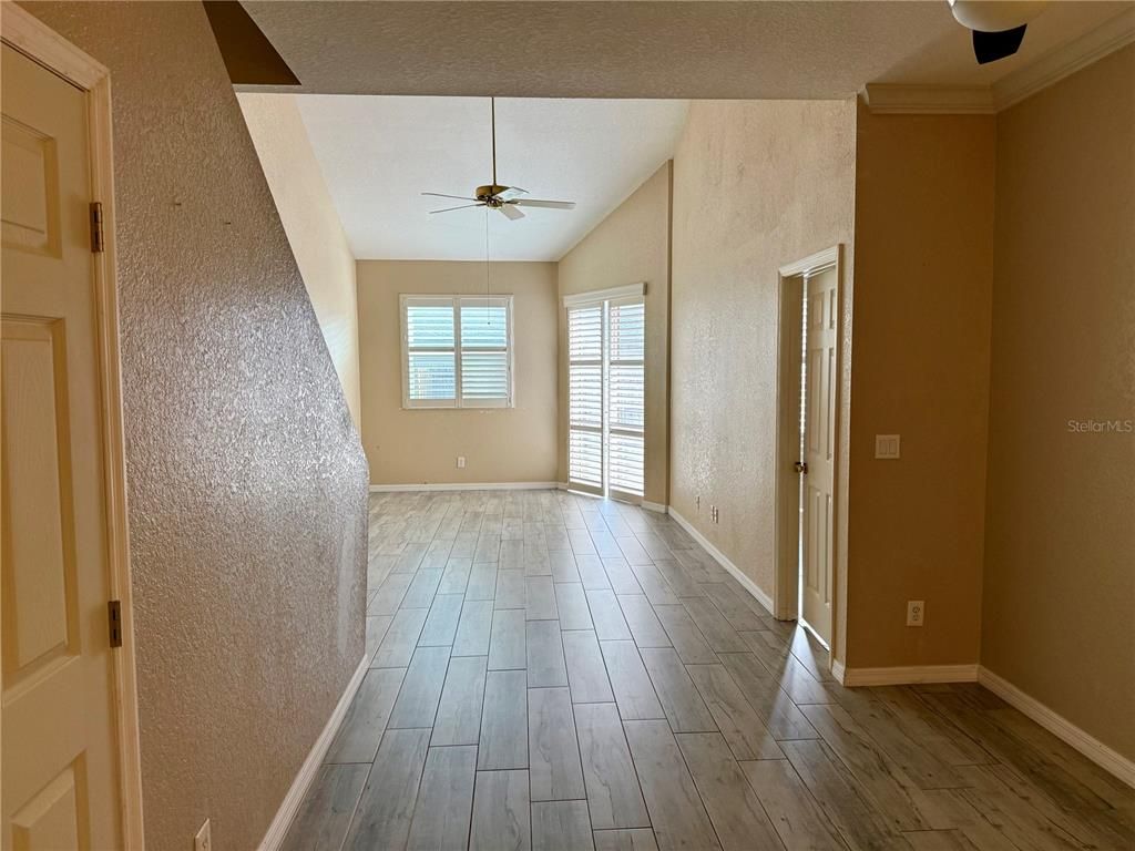 Empty room, Interior, Wood Texture Flooring