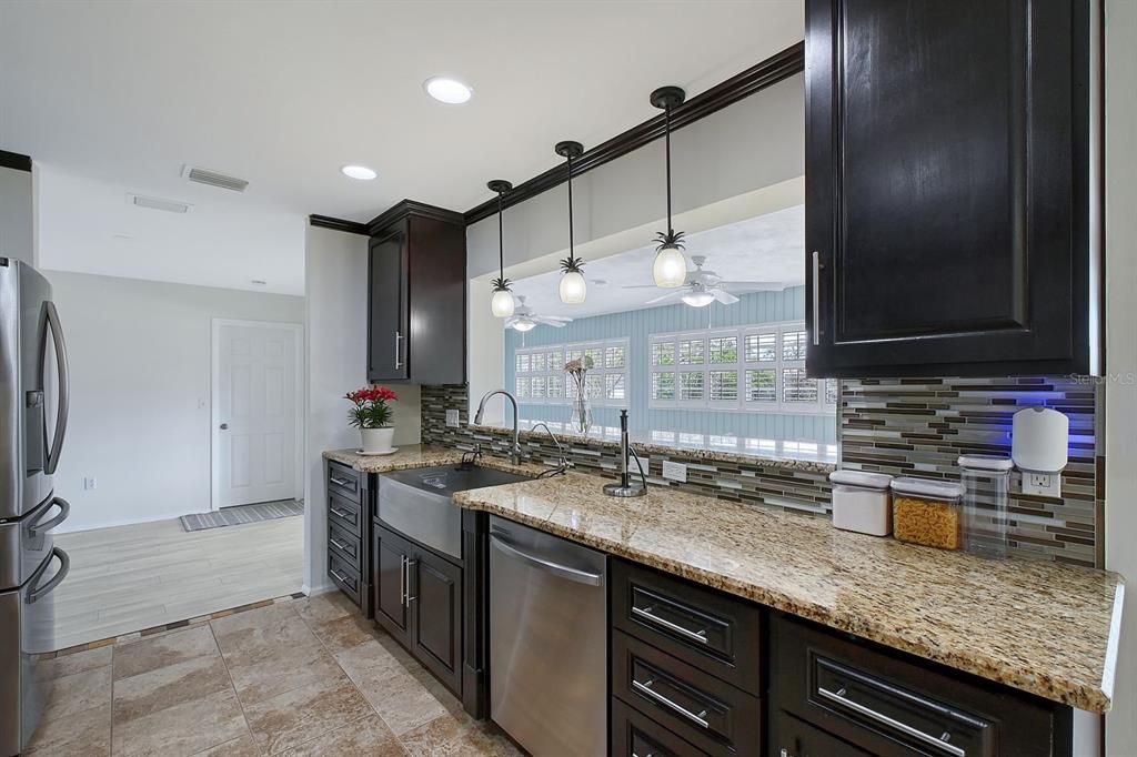 Interior, Kitchen, Pendant Lights, Recessed Lighting