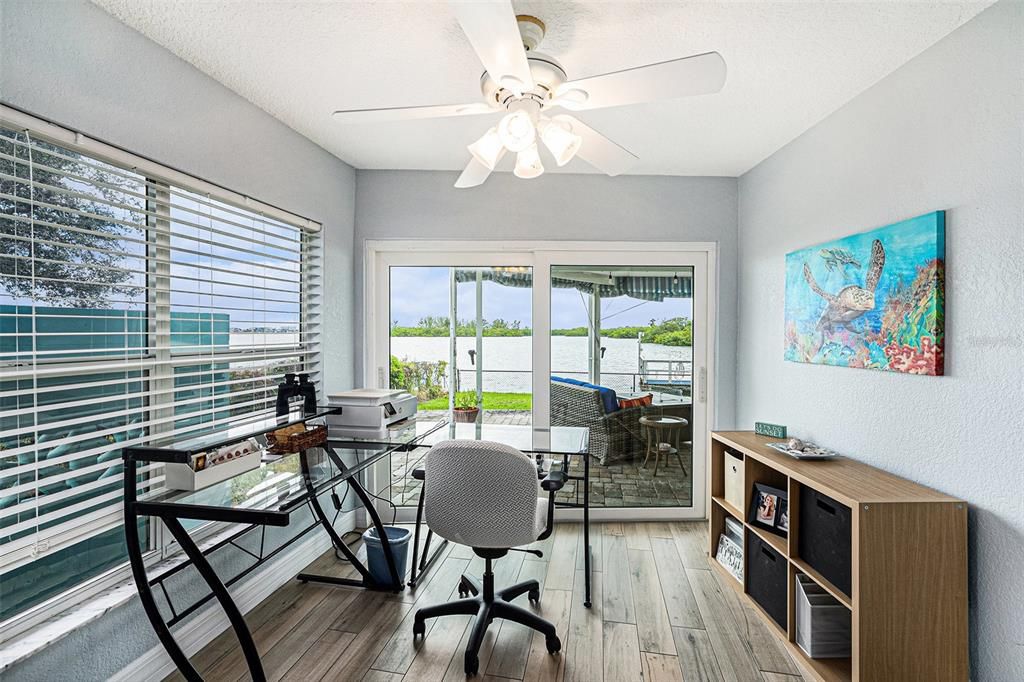 Home Office, Interior, Water, Wood Texture Flooring