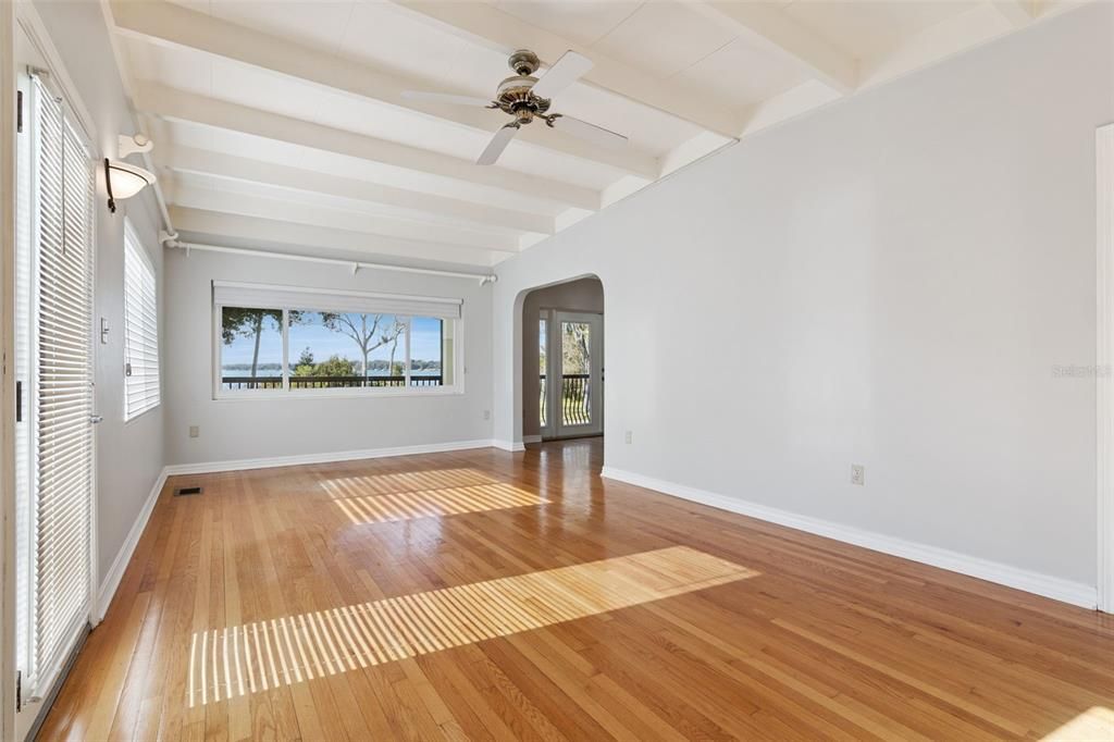 Empty room, Interior, Wood Texture Flooring