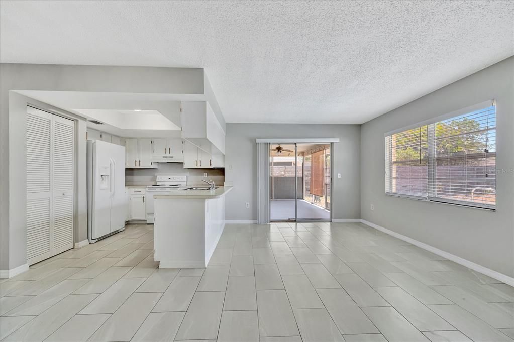Empty room, Interior, Kitchen