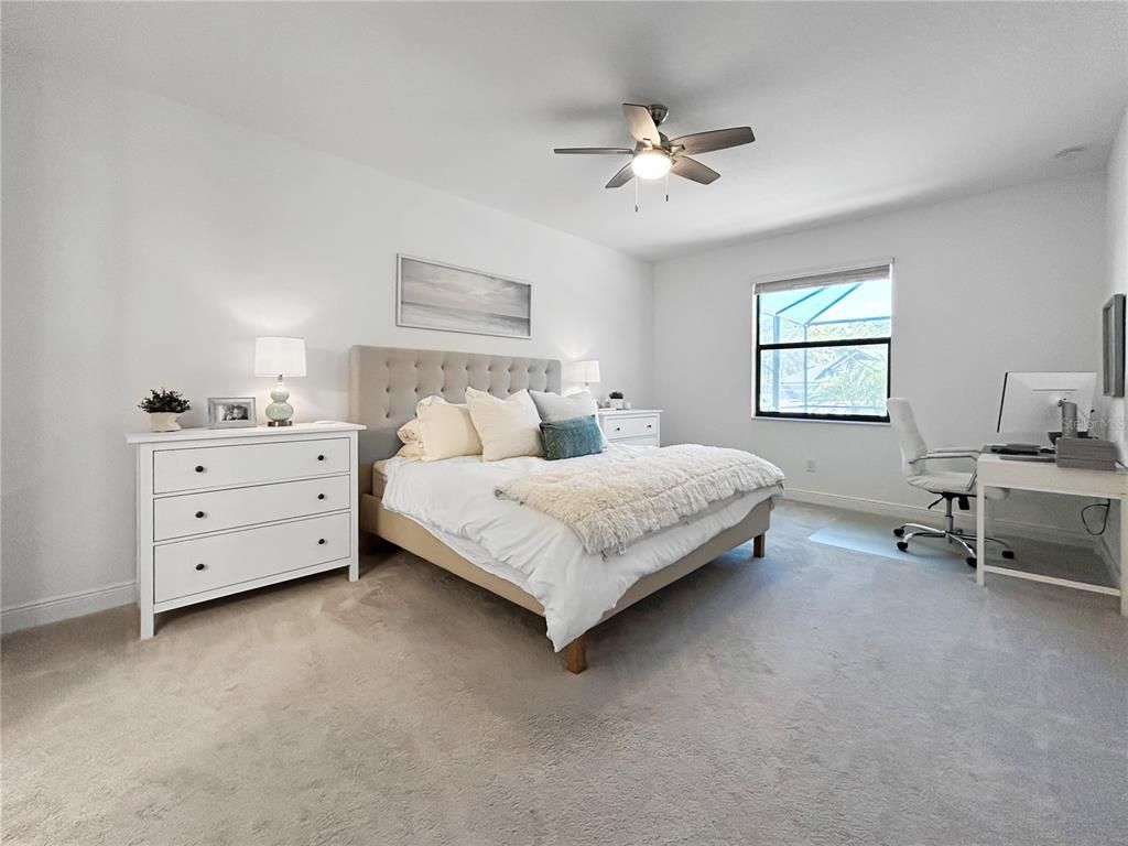 Bedroom, Home Office, Interior