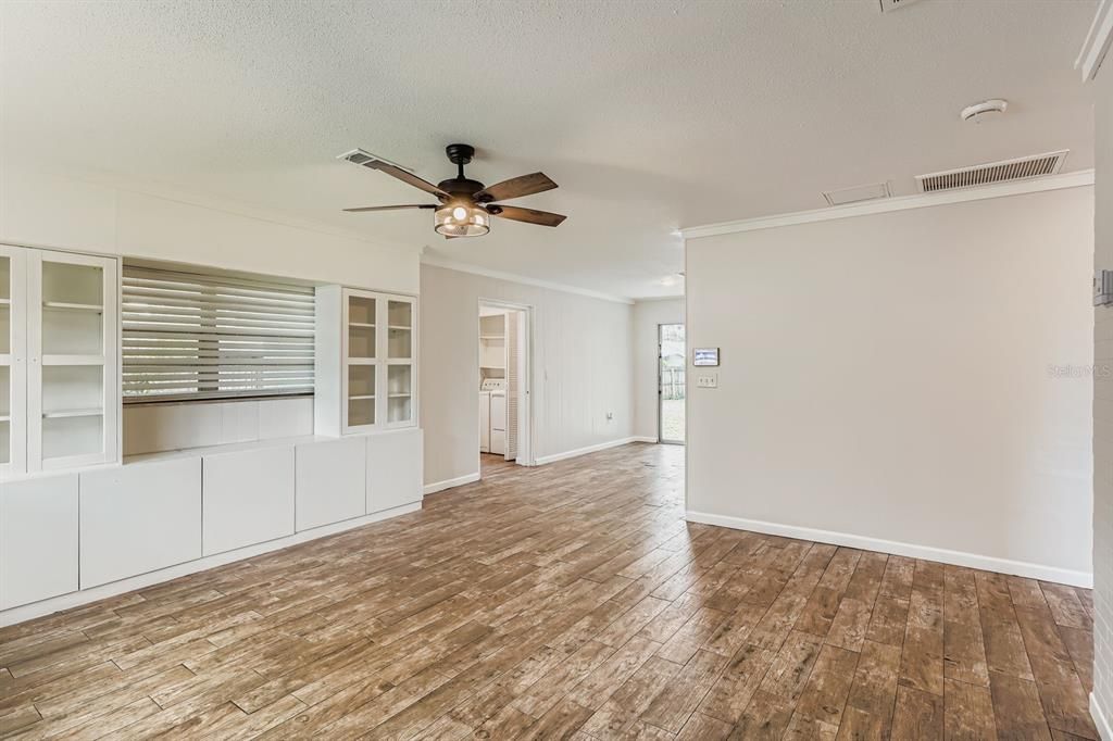 Empty room, Interior, Wood Texture Flooring