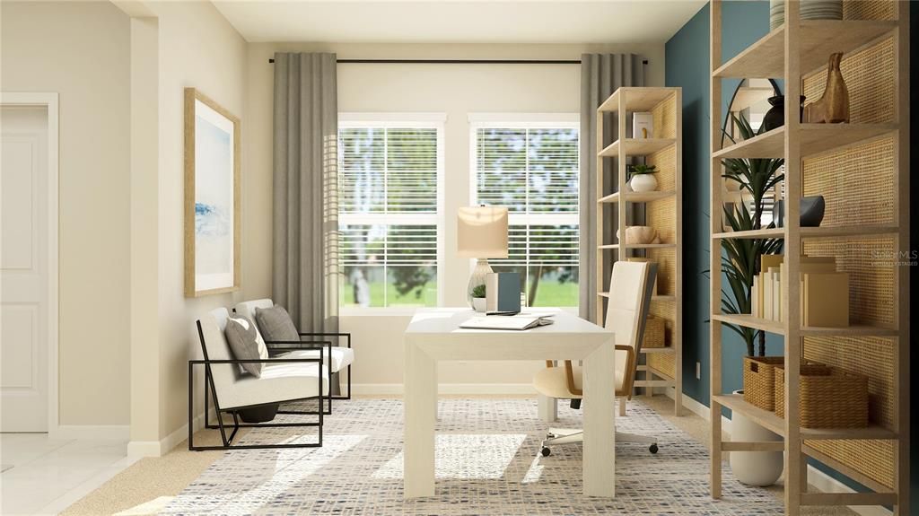 Home Office, Interior
