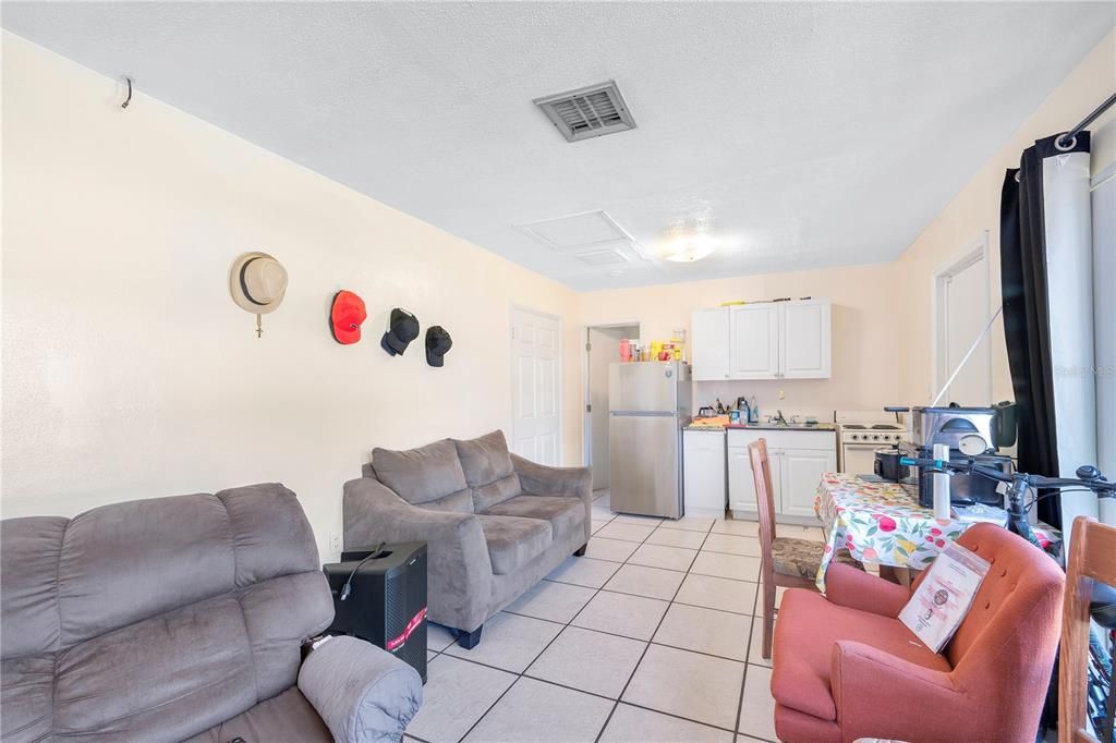 Interior, Kitchen, Living room