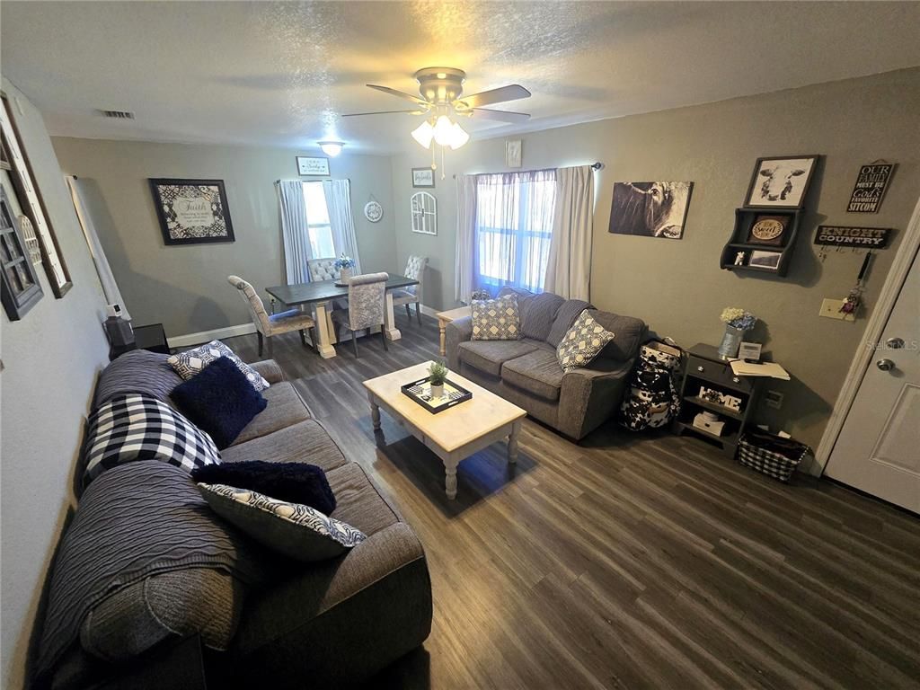 Dining room, Interior, Living room, Wood Texture Flooring