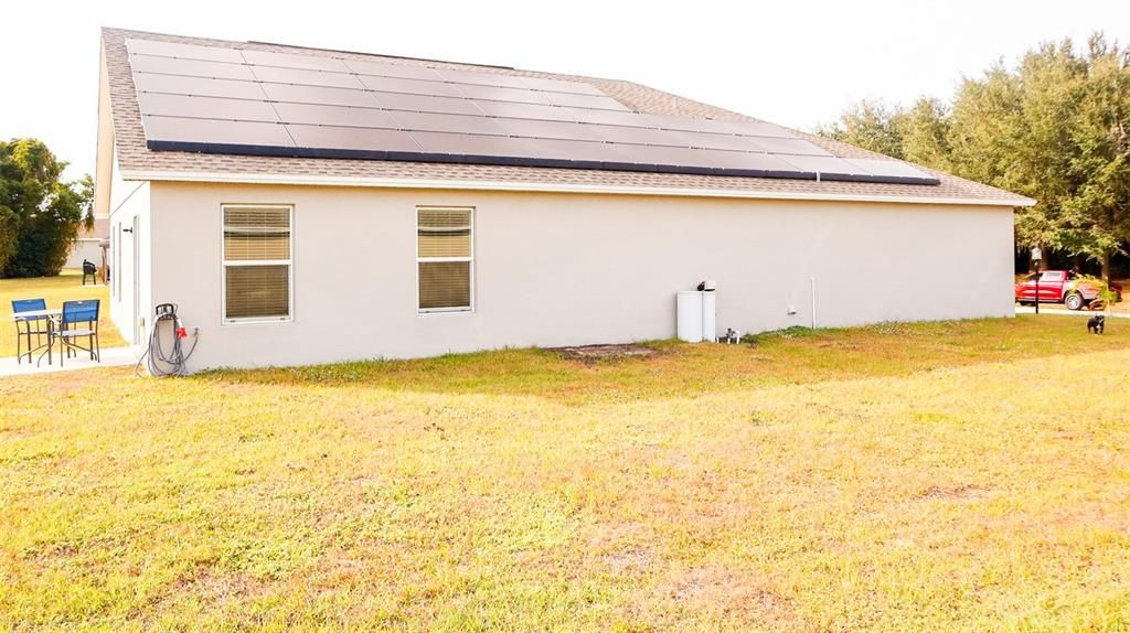 Backyard, Exterior, Solar Panels