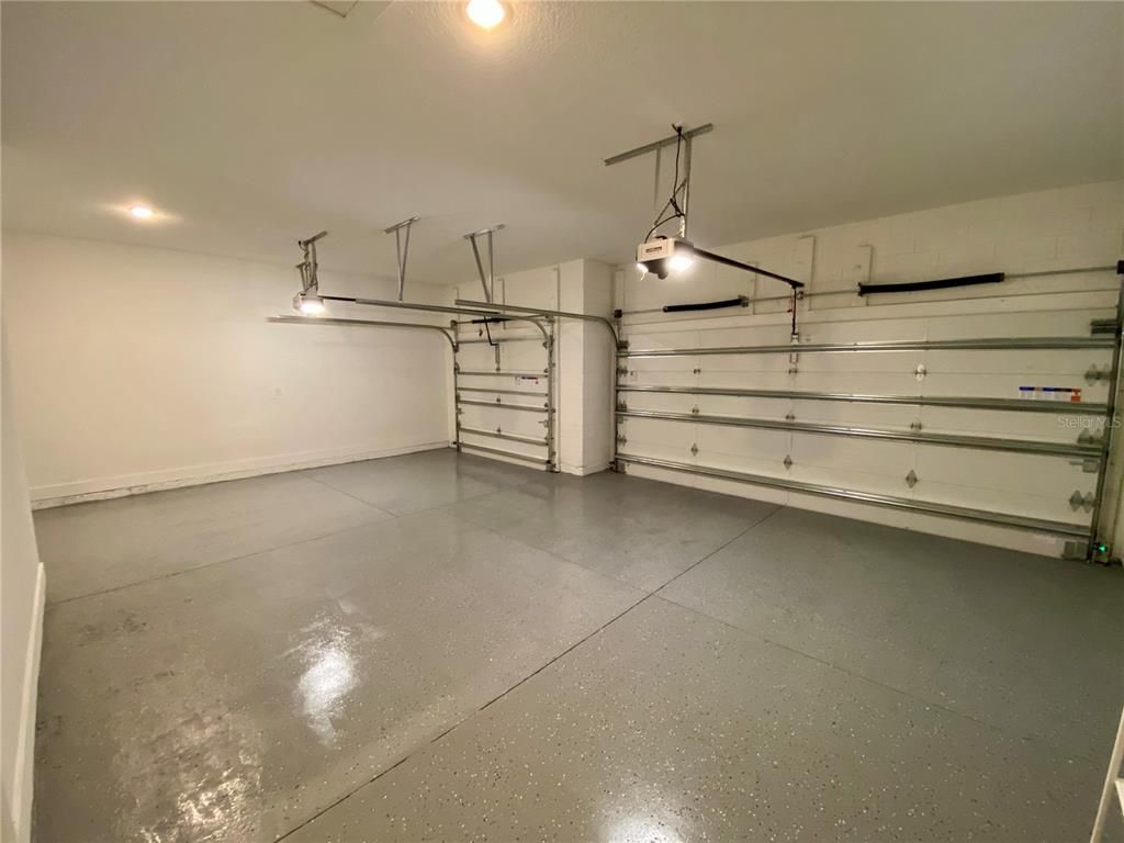 Garage, Interior, Recessed Lighting