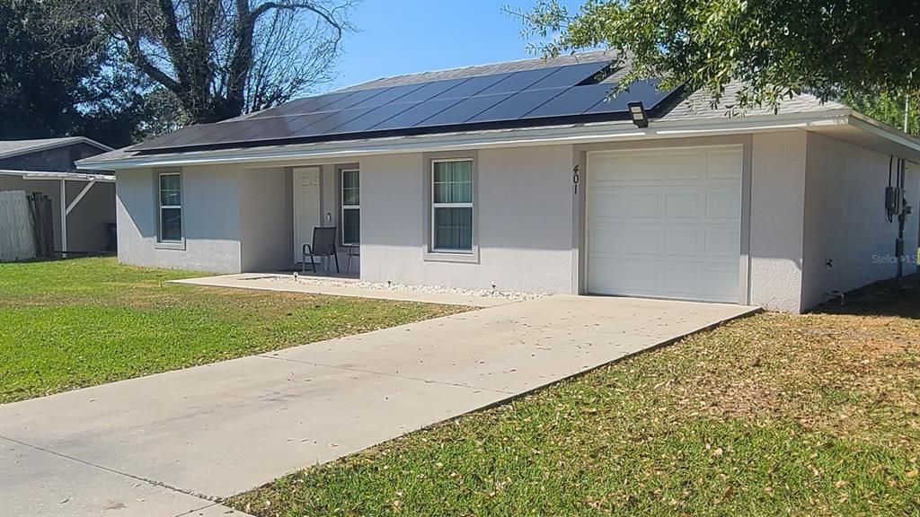 Exterior, Solar Panels