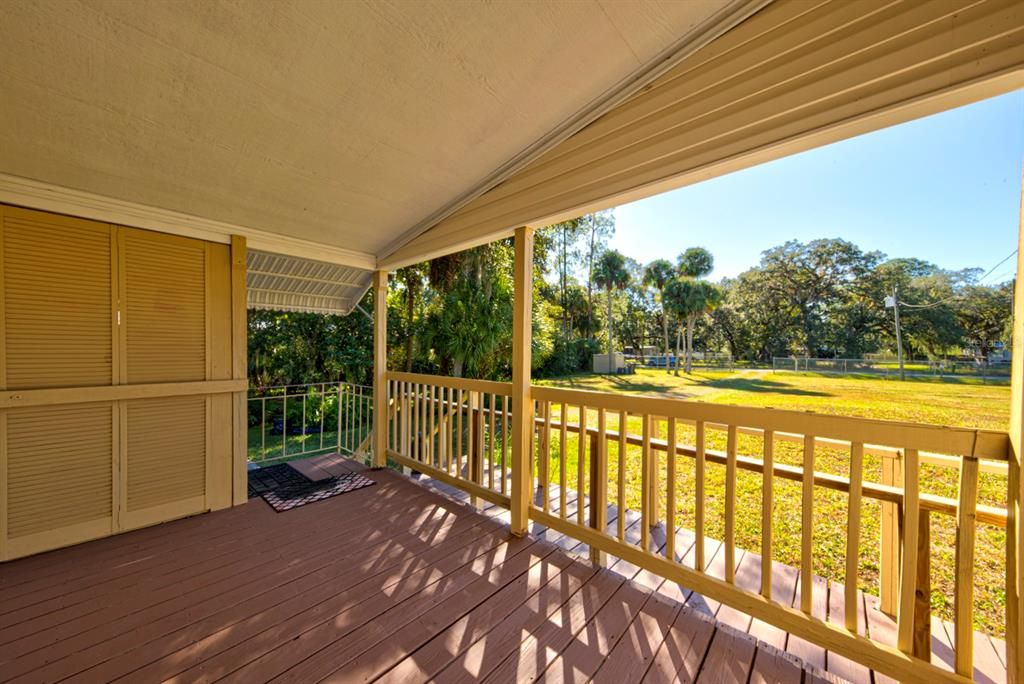 Exterior, Wood Texture Flooring