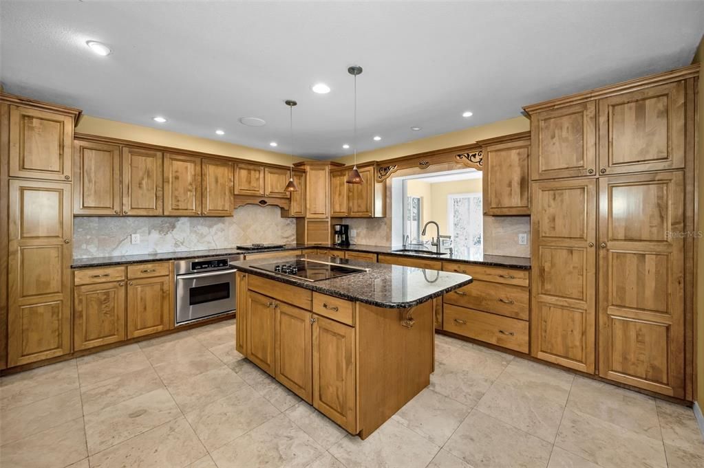 Interior, Kitchen, Pendant Lights, Recessed Lighting