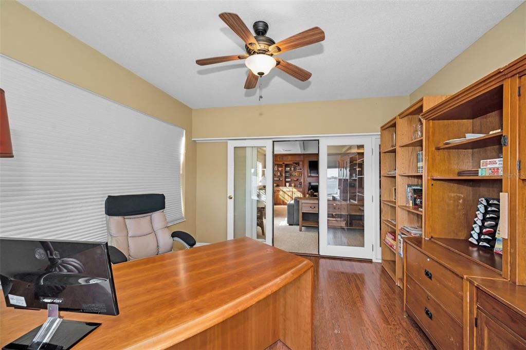 Home Office, Interior, Wood Texture Flooring