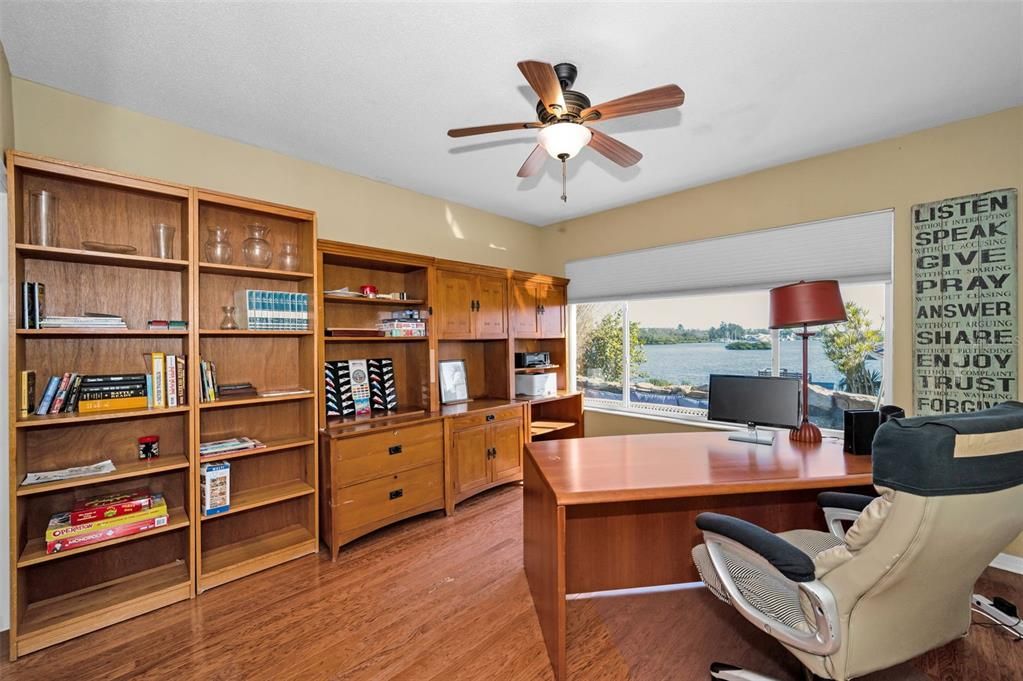 Home Office, Interior, Water, Wood Texture Flooring