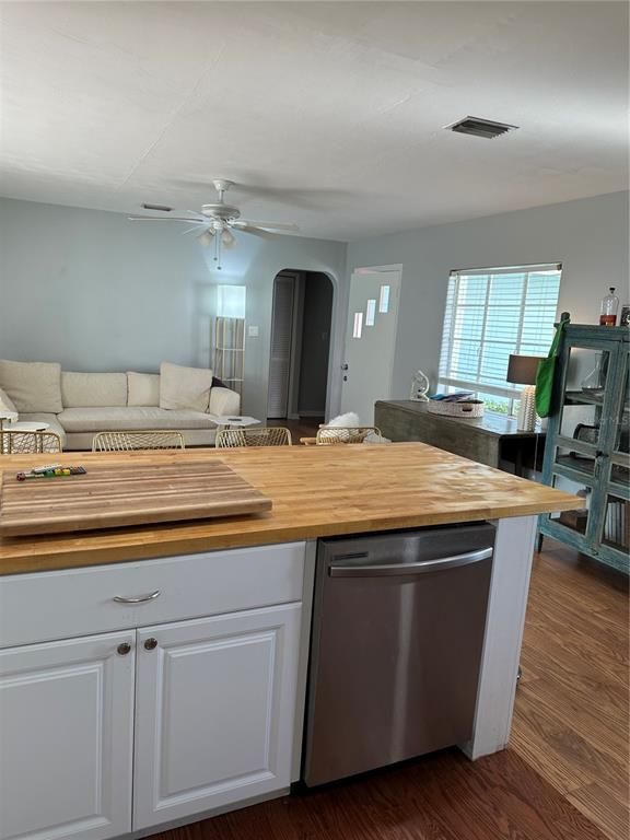 Interior, Kitchen, Living room, Wood Texture Flooring