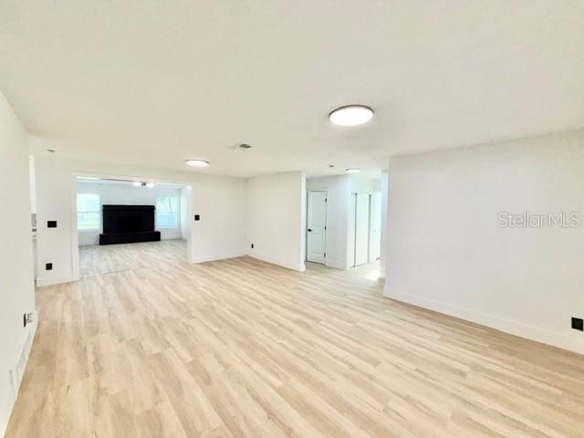 Empty room, Interior, Wood Texture Flooring